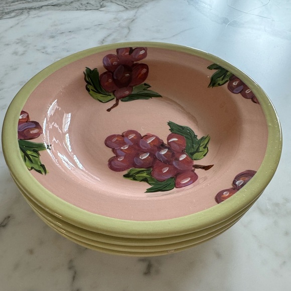 DROLL DESIGNS Hand Painted Signed Vintage Plate - Picture 4 of 4